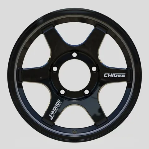 J-WOODS 轮毂样式 11 16×6.5J/ET-15黑色6-7kg载荷800kg