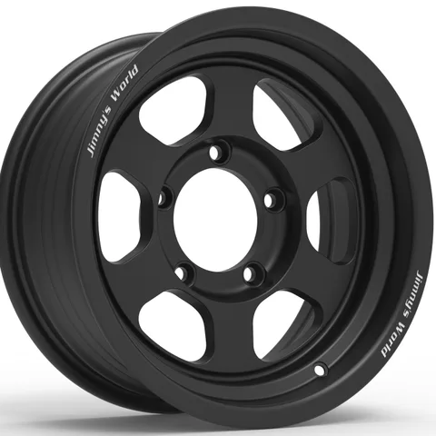 J-WOODS 轮毂样式 11 15×6.5J/ET-10黑色6-7kg载荷800kg